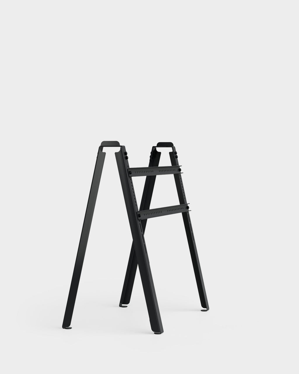 Pedestal A-frame Stand TV Stands 001 Charcoal