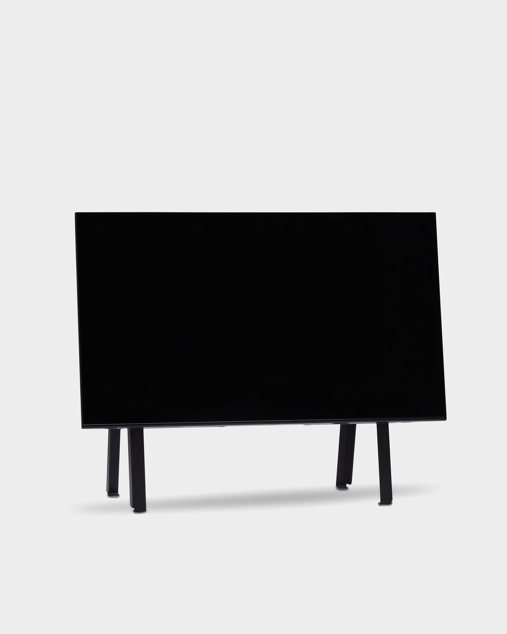 Pedestal A-frame Stand TV Stands 001 Charcoal