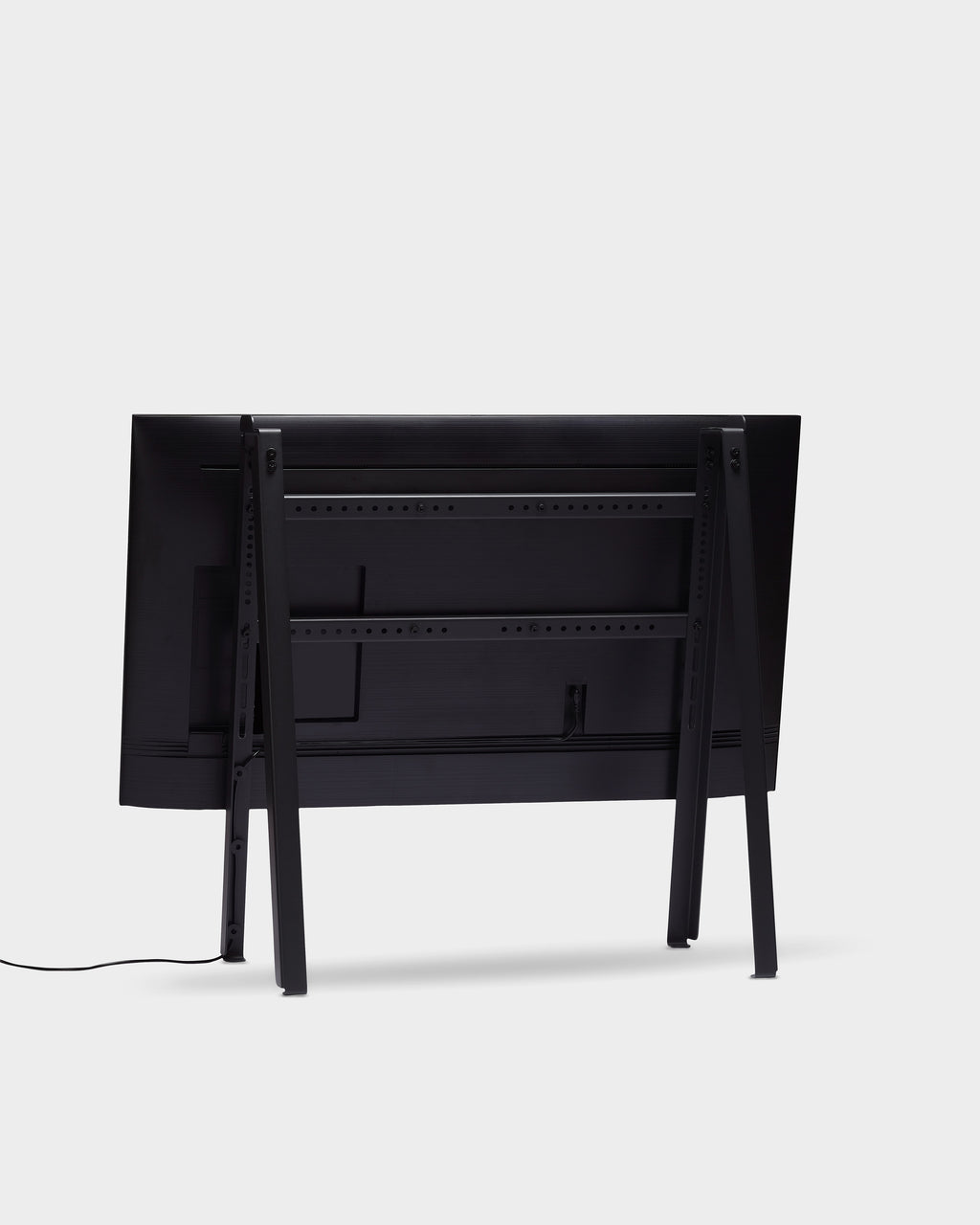 Pedestal A-frame Stand TV Stands 001 Charcoal