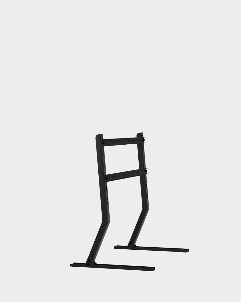 Pedestal Bendy Low Stand TV Stands 001 Charcoal