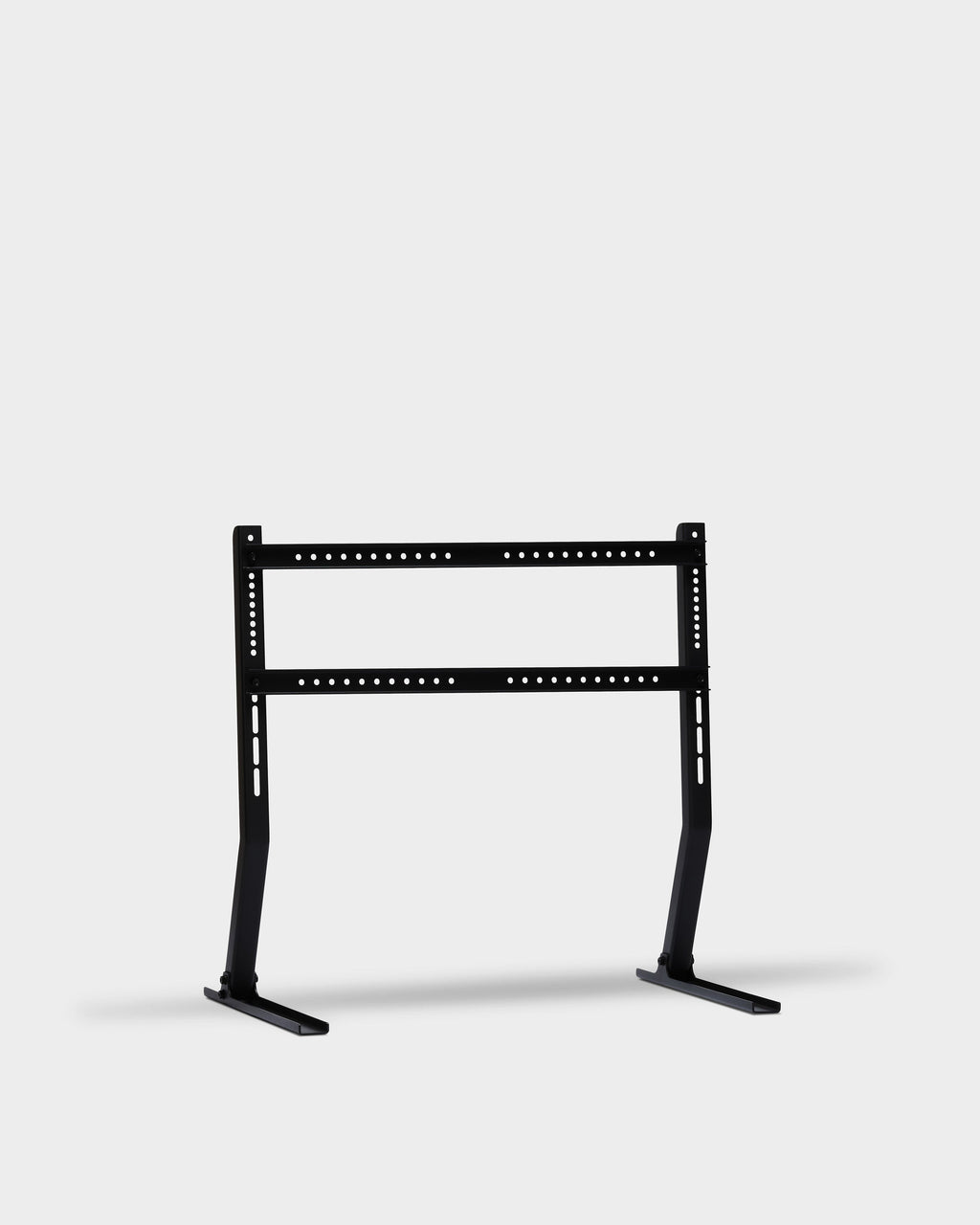 Pedestal Bendy Low Stand TV Stands 001 Charcoal