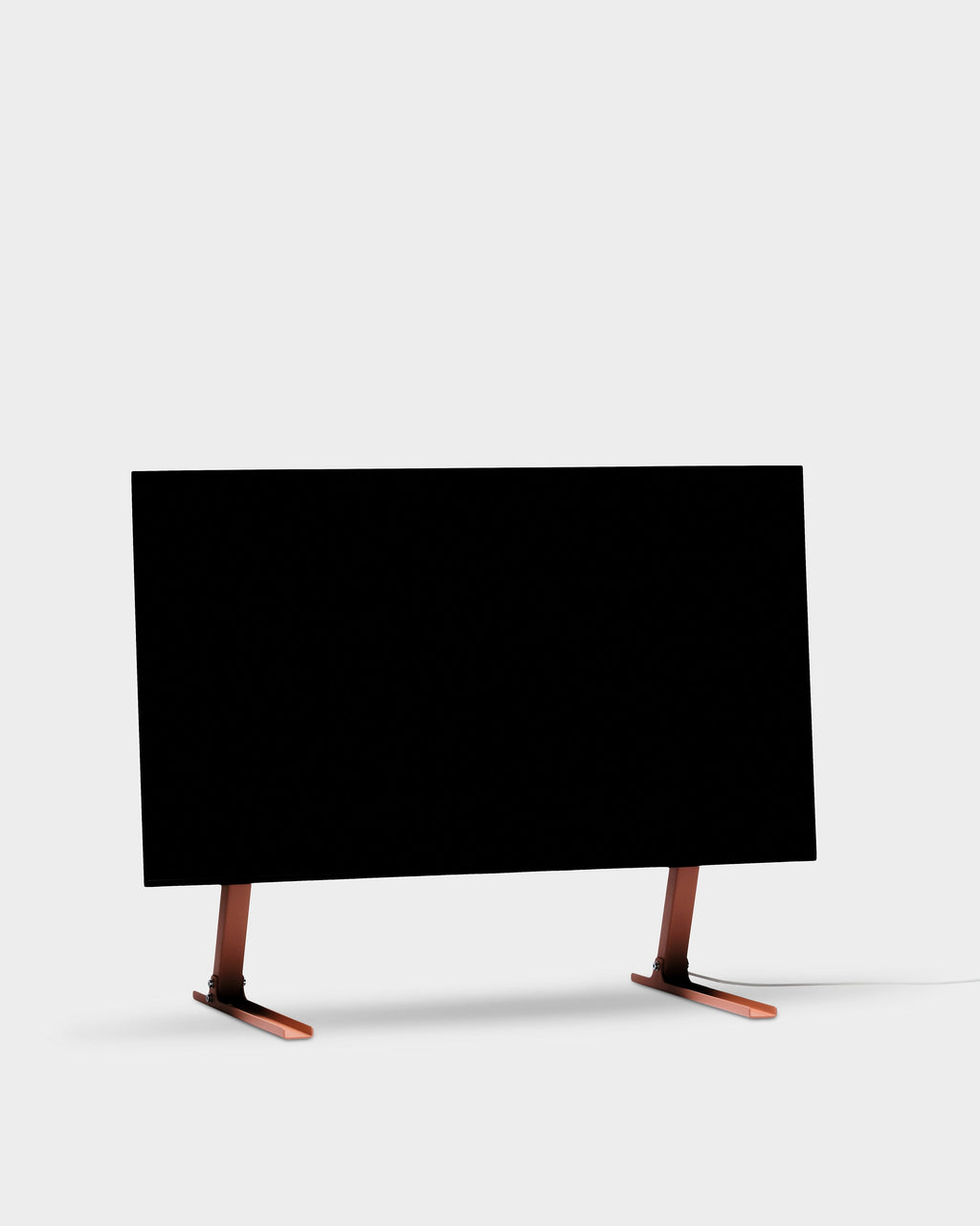 Pedestal Bendy Low Stand TV Stands 005 Dusty Rose