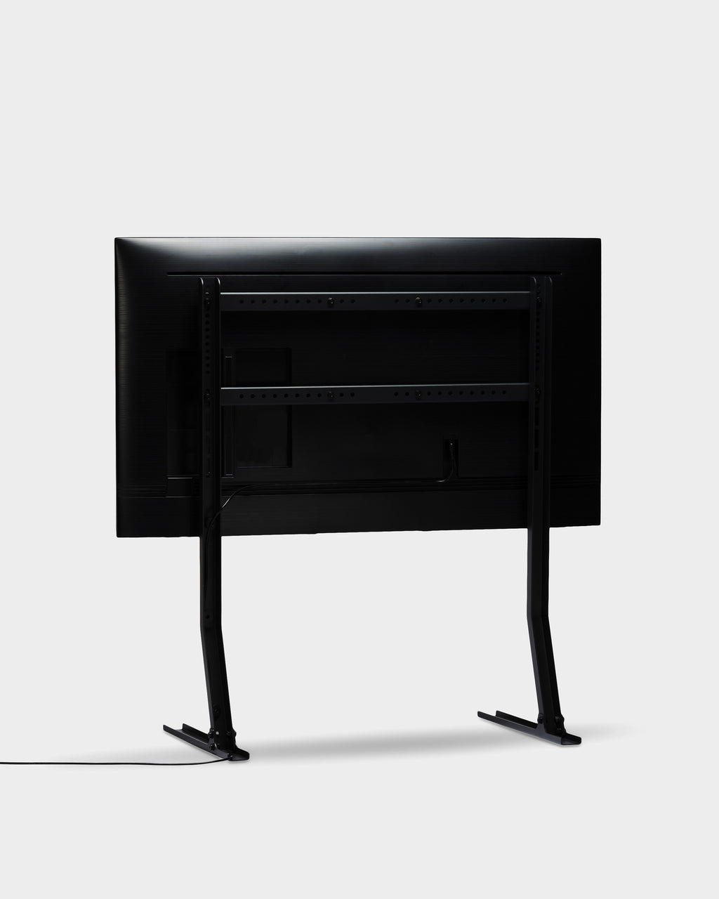 Pedestal Bendy Tall Stand TV Stands 001 Charcoal