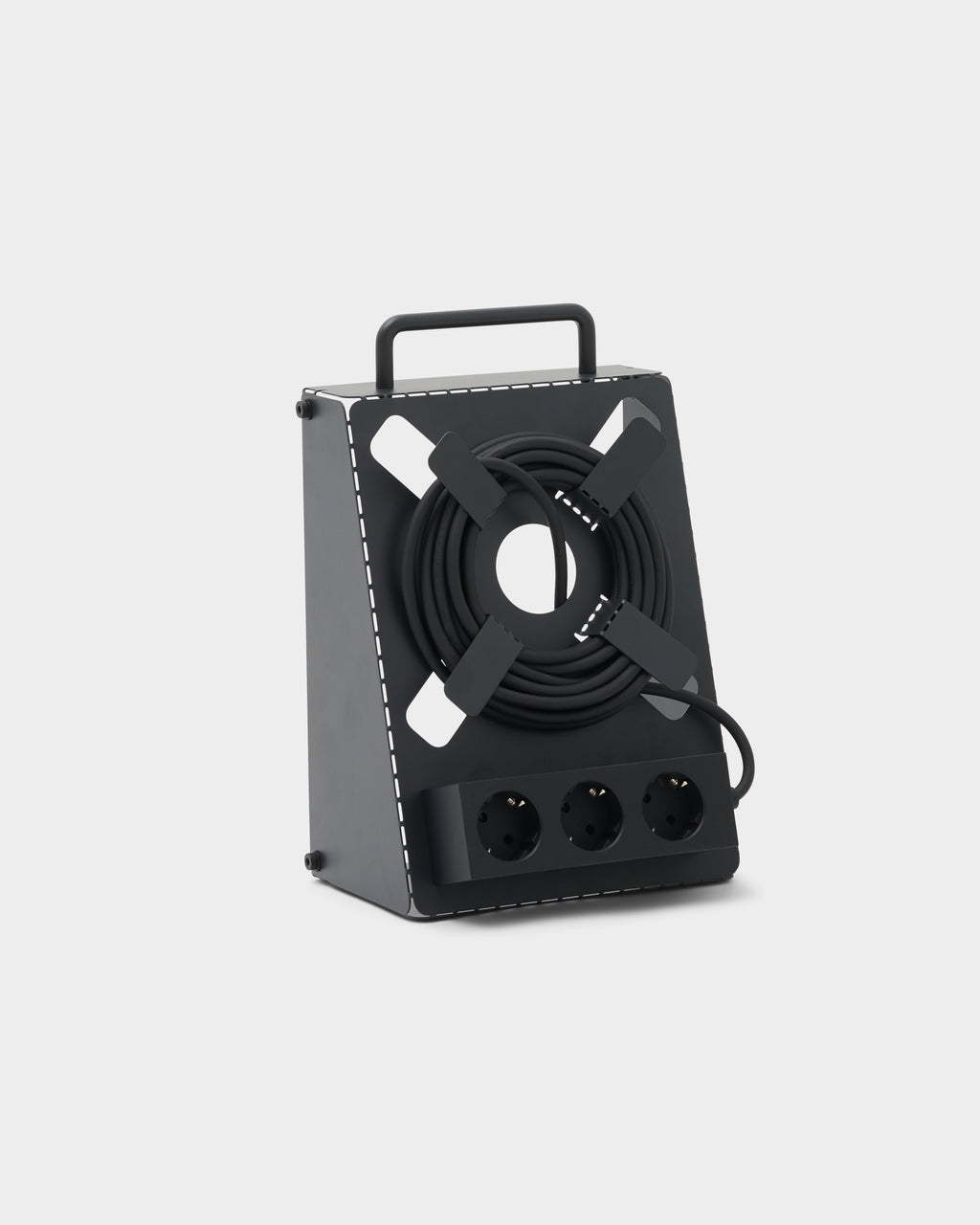 Pedestal Cable Stand Power Accessories 001 Charcoal