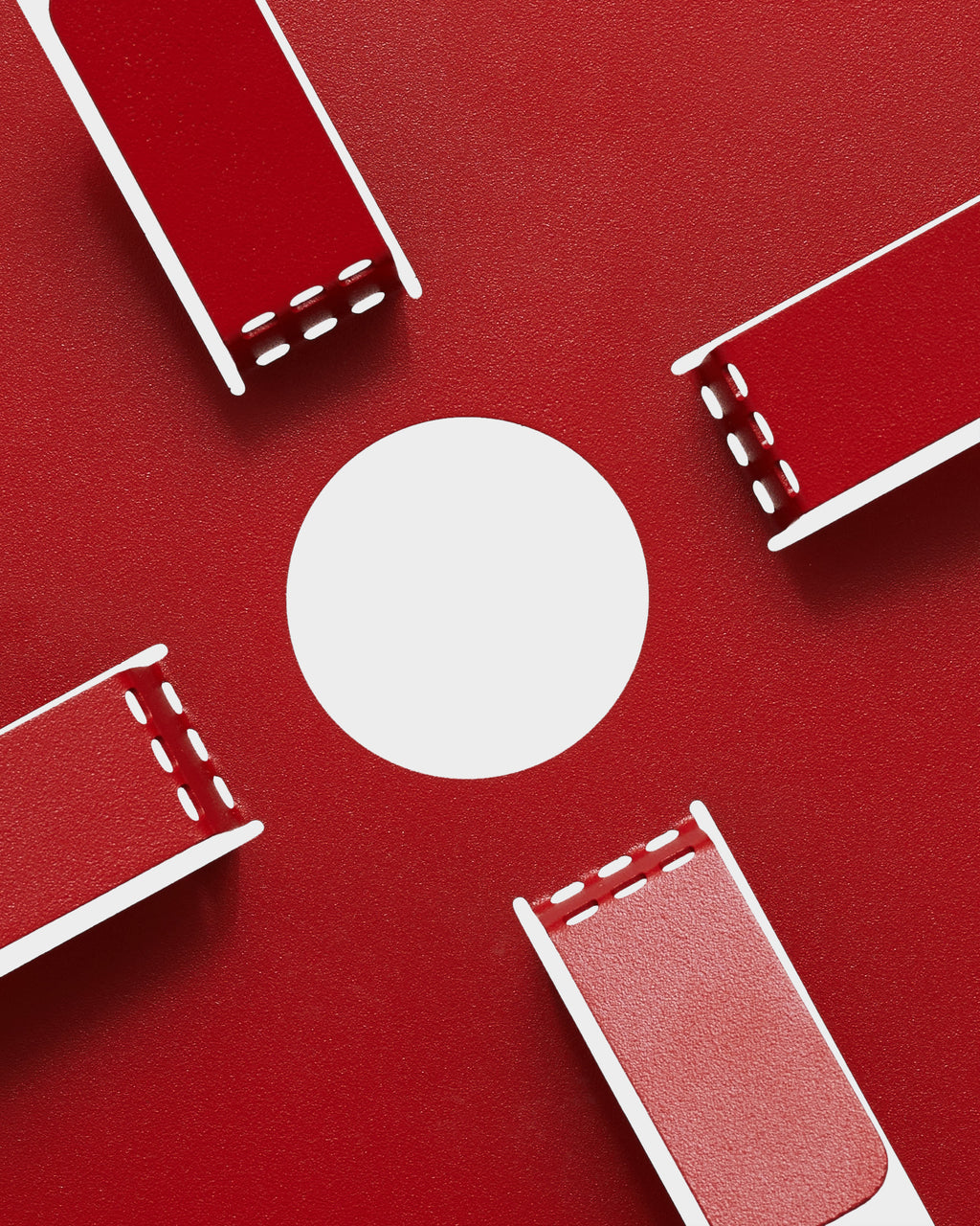 Pedestal Cable Stand Power Accessories 016 Fire Red