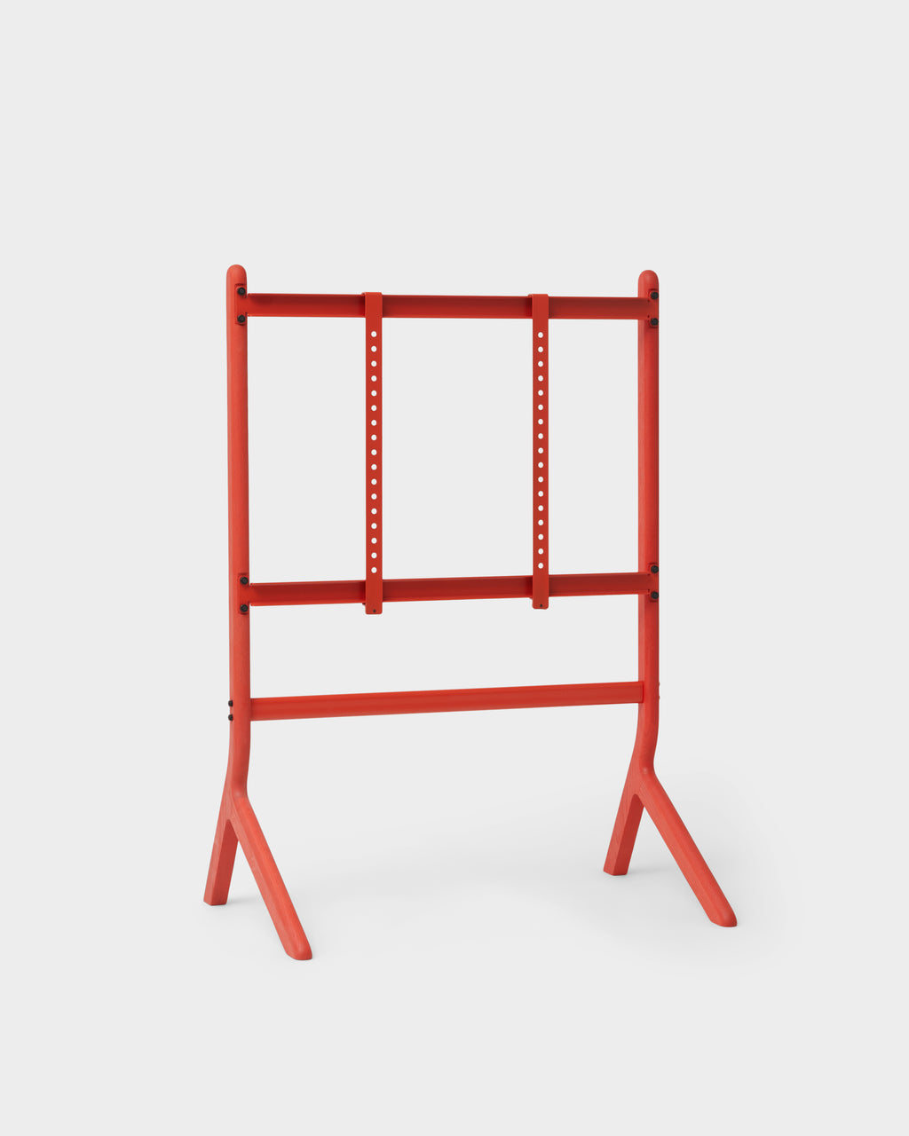 Pedestal Hopper TV Stands 014 Blood Orange