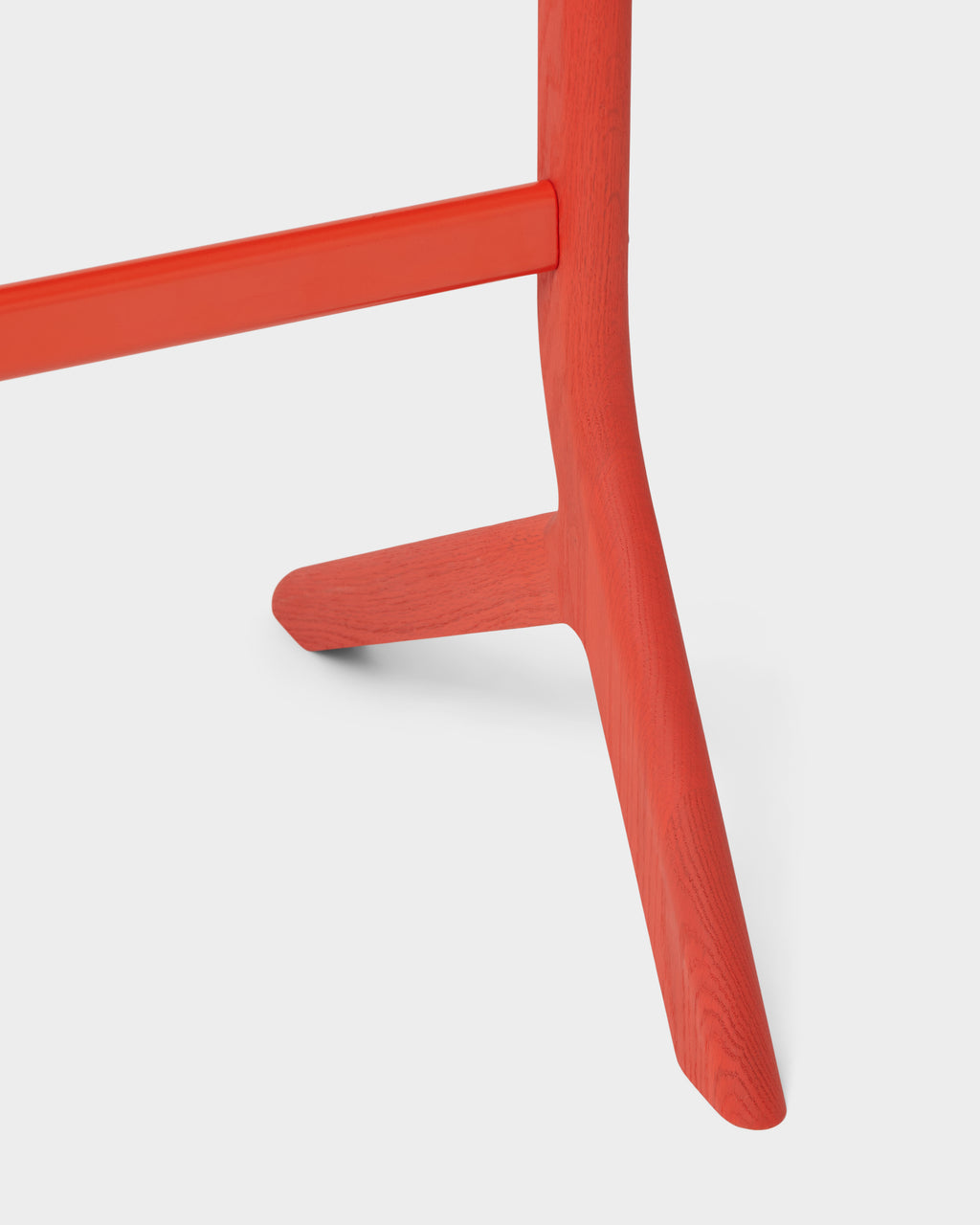 Pedestal Hopper TV Stands 014 Blood Orange