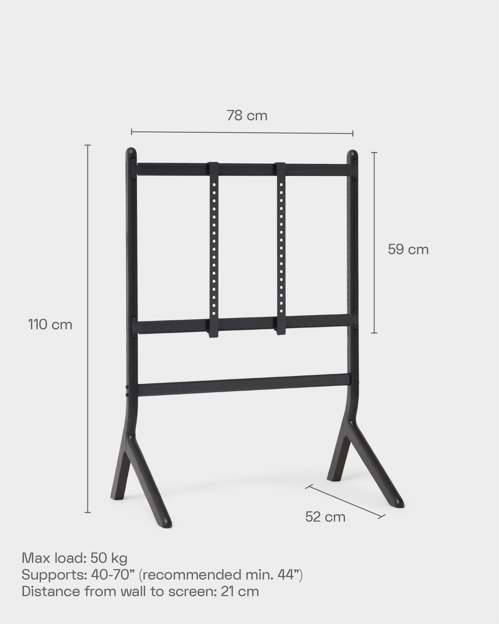 Pedestal Hopper TV Stands 021 Ocean Blue