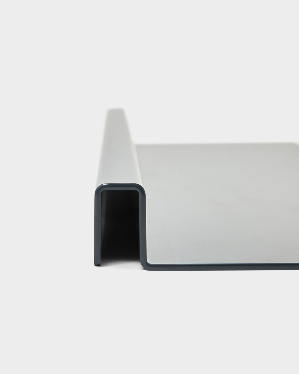 Pedestal Hopper Shelf Shelves 001 Charcoal