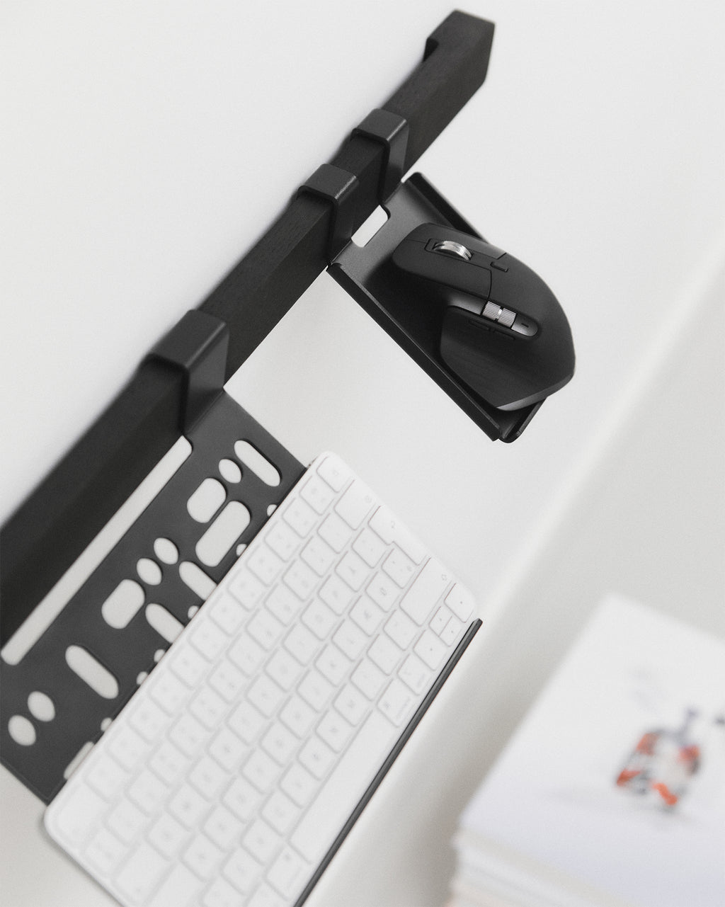 Pedestal Keyboard Mount Mounts 001 Charcoal