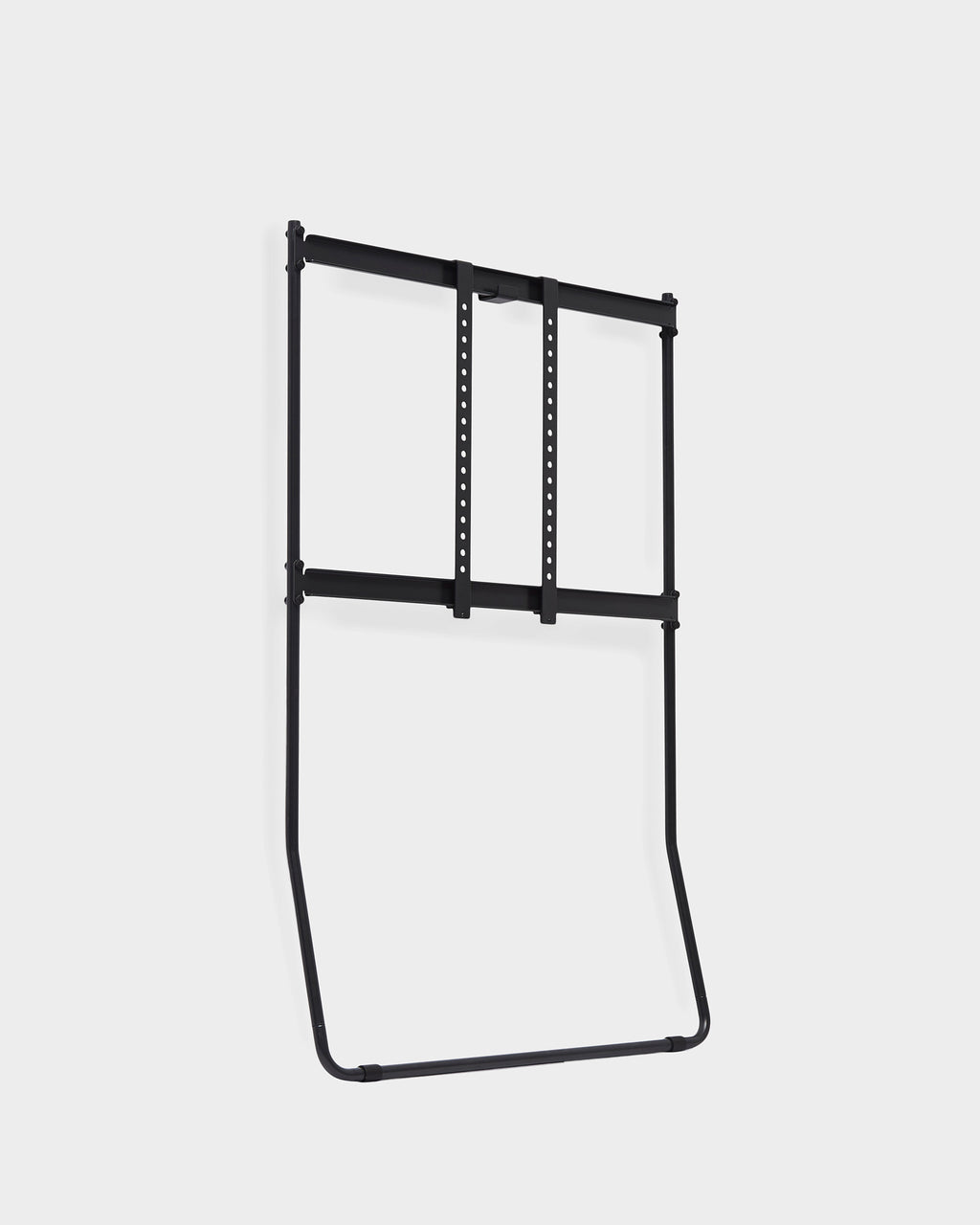 Pedestal Lean TV Stands 001 Charcoal