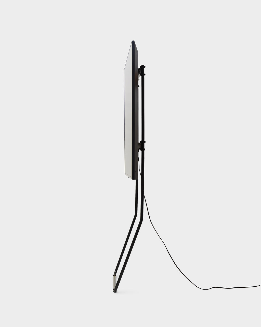 Pedestal Lean PRO TV Stands 001 Charcoal