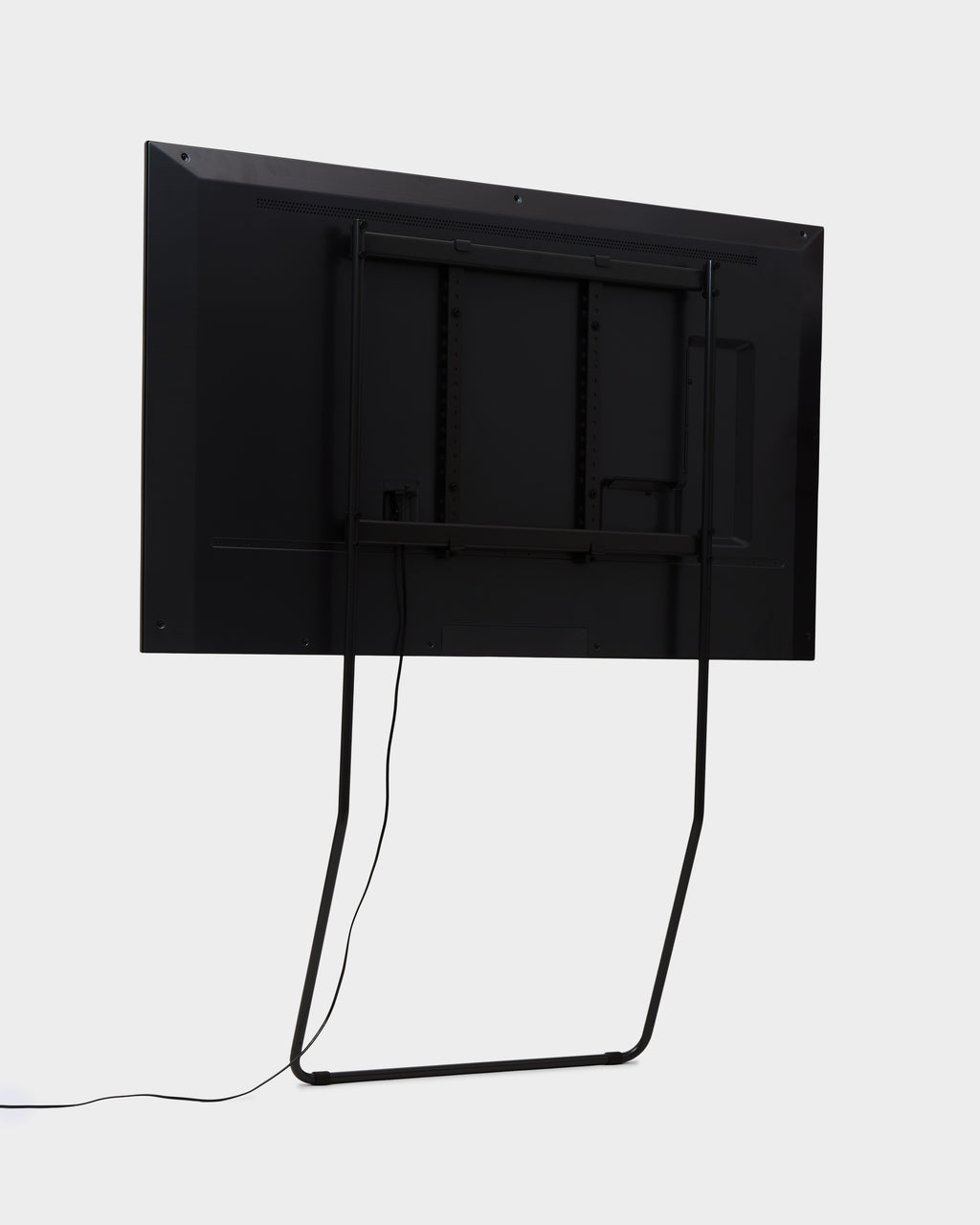 Pedestal Lean PRO TV Stands 001 Charcoal