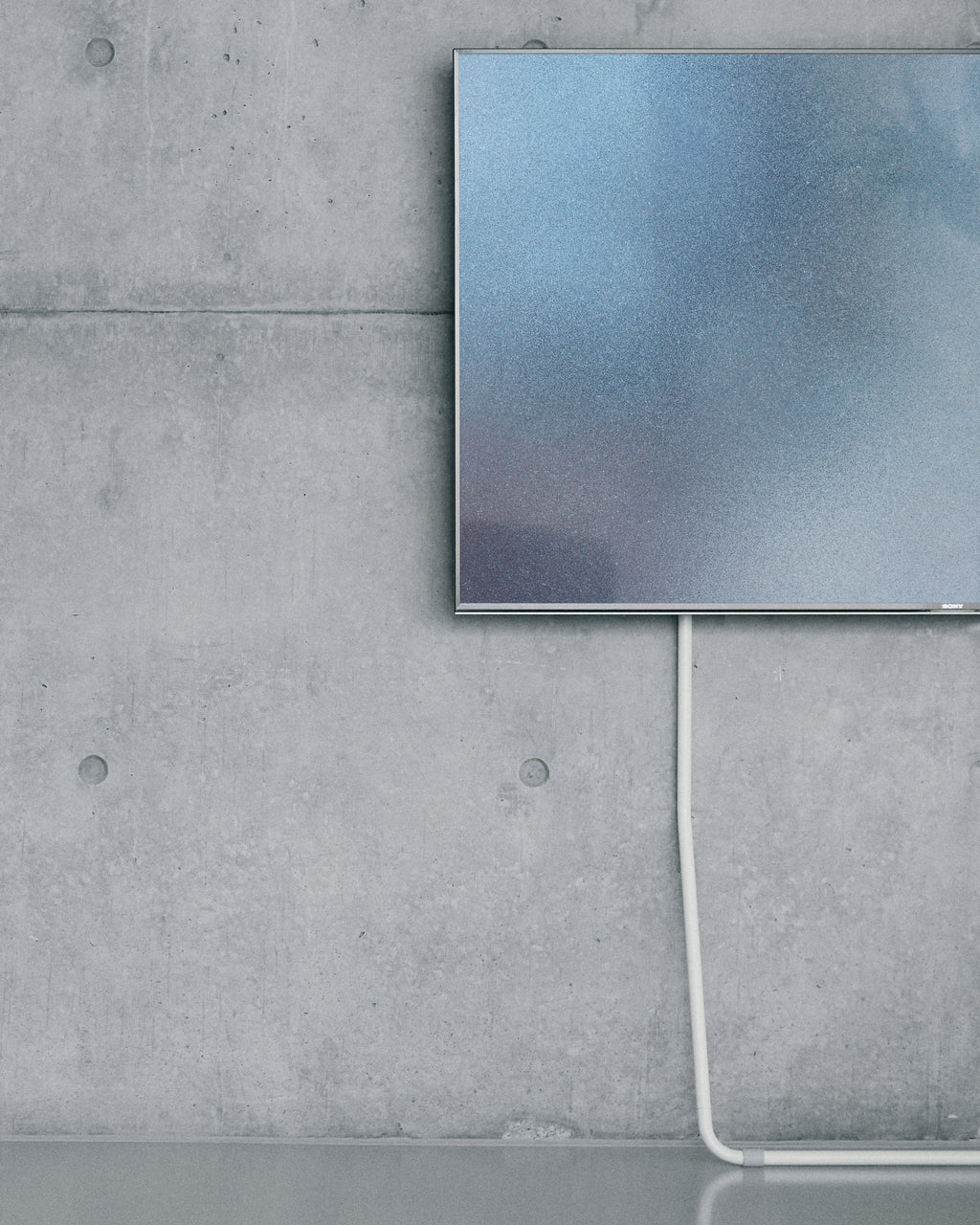 Pedestal Lean PRO TV Stands 007 Pearl