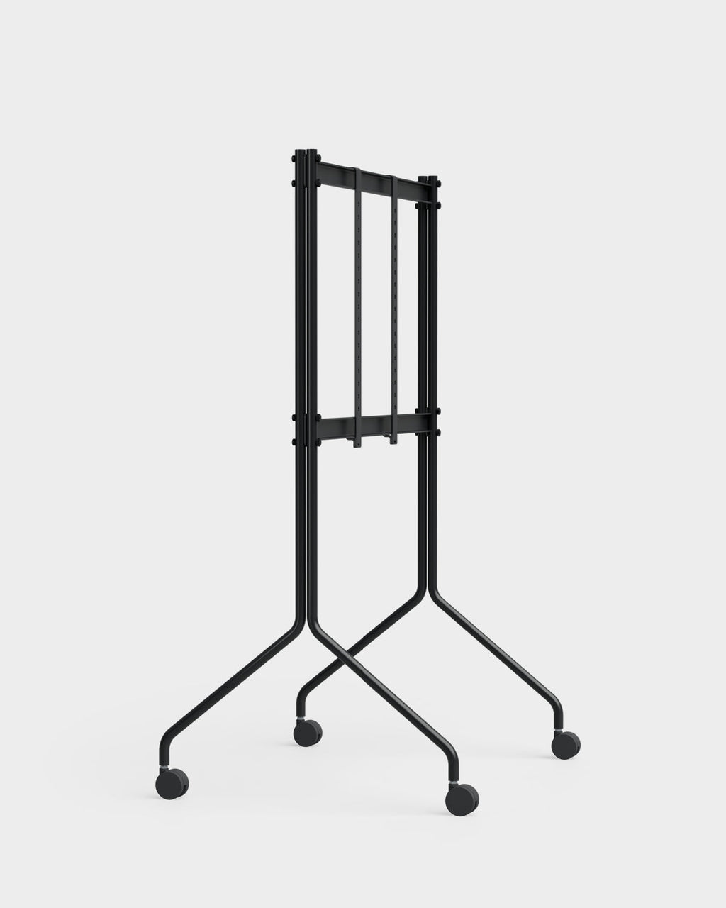 Pedestal Moon Rollin' Tall Stands W/ Wheels 001 Charcoal