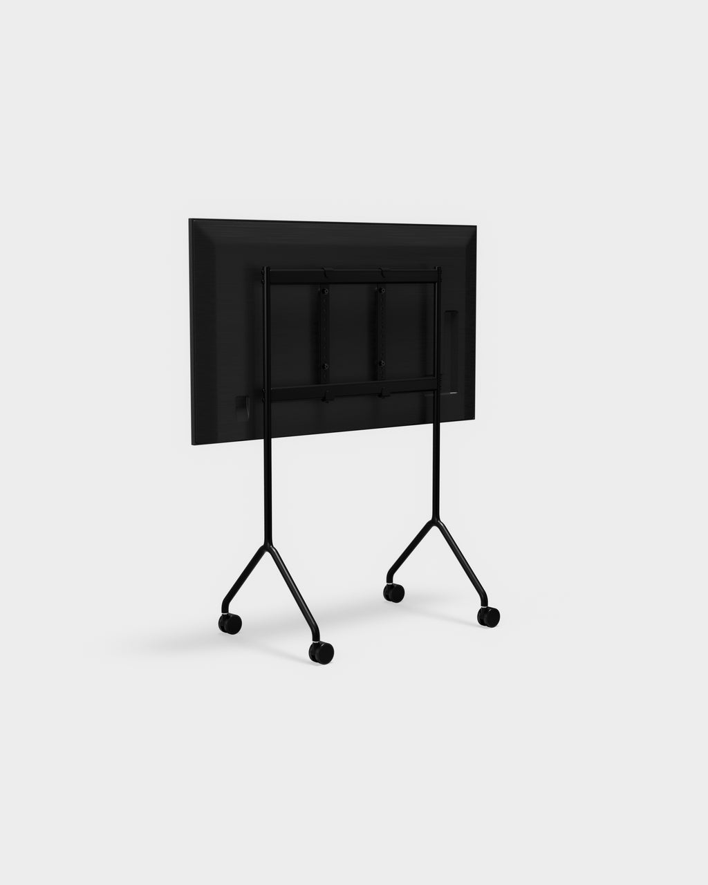 Pedestal Moon Light TV Stands 001 Charcoal