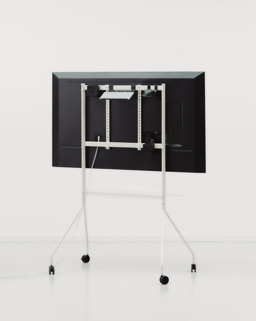 Pedestal Moon PRO Pro TV Stands 007 Pearl