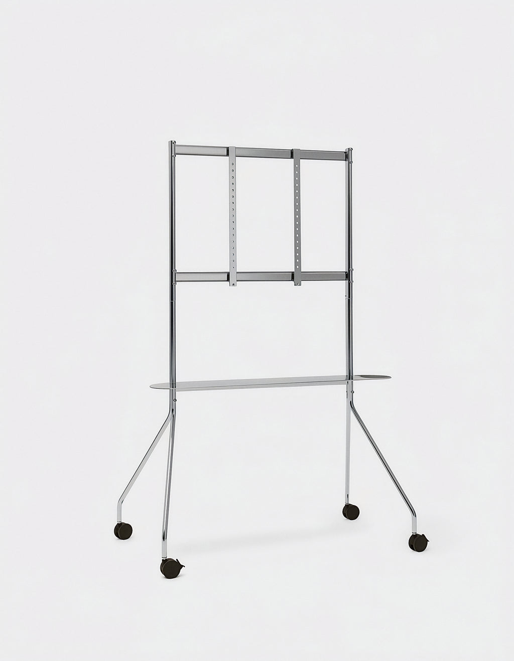 Pedestal Moon PRO TV Stands 020 Chrome