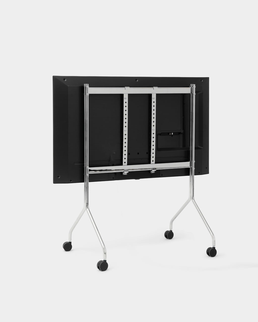 Pedestal Moon Rollin' Stands W/ Wheels 020 Chrome