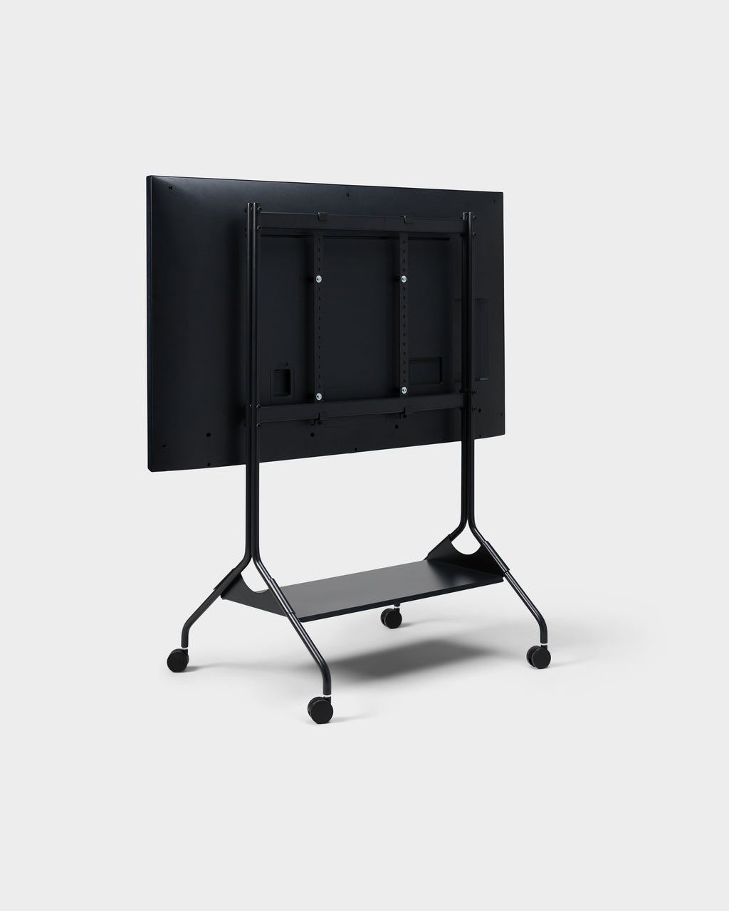 Pedestal Moon Rollin' Tall Stands W/ Wheels 001 Charcoal