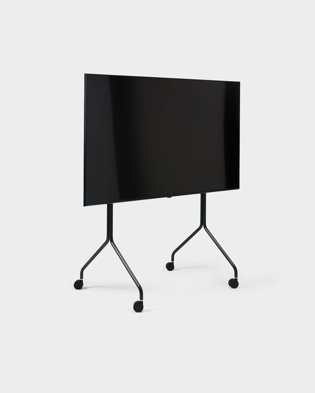 Pedestal Moon Rollin' Tall Stands W/ Wheels 001 Charcoal