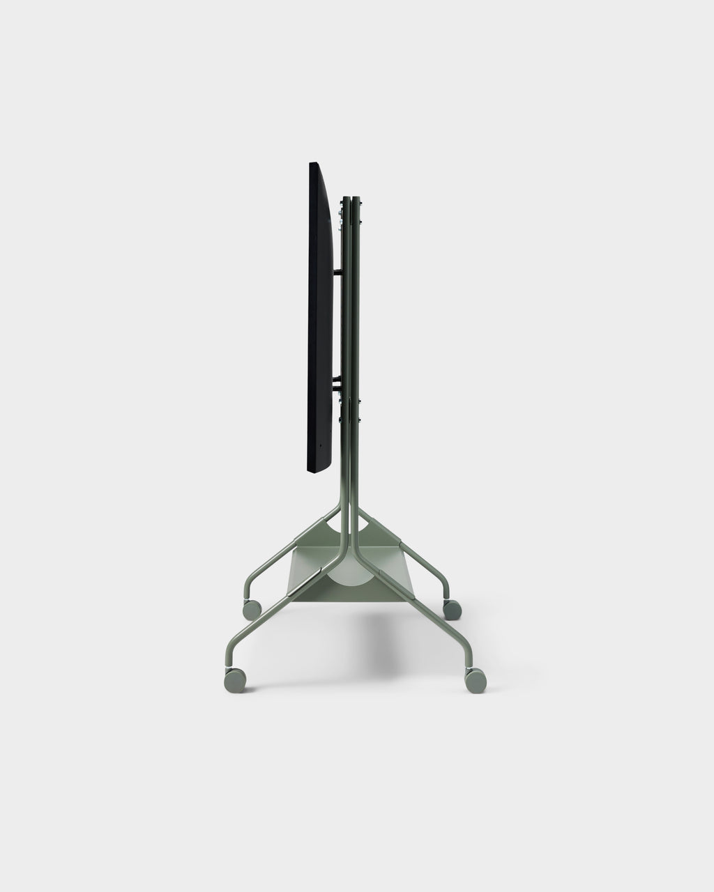 Pedestal Moon Rollin' Tall Stands W/ Wheels 019 Mossy Green