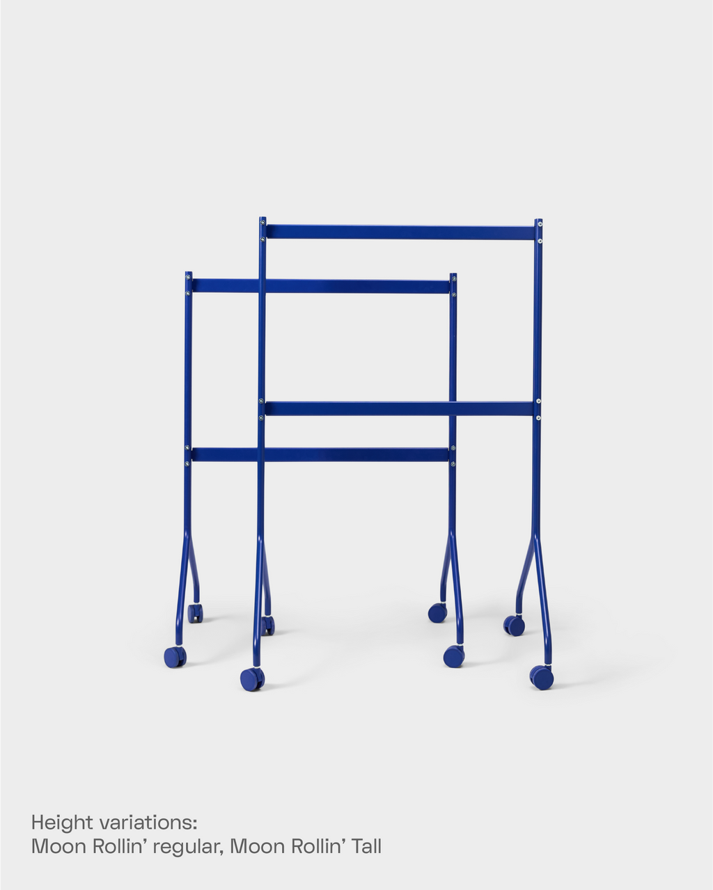 Pedestal Moon Rollin' Tall Stands W/ Wheels 019 Mossy Green