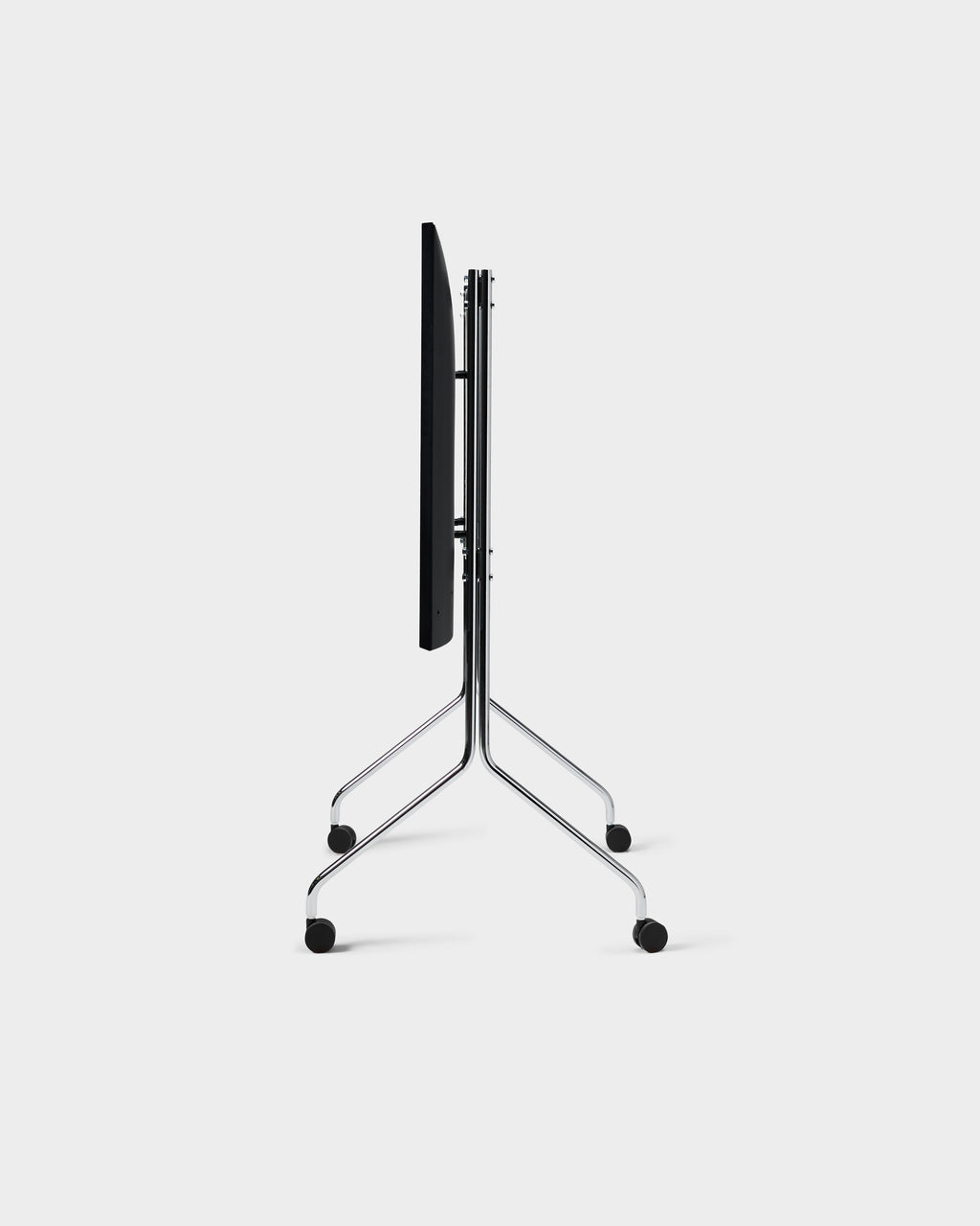 Pedestal Moon Rollin' Tall Stands W/ Wheels 020 Chrome