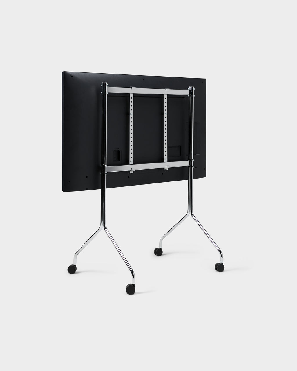 Pedestal Moon Rollin' Tall Stands W/ Wheels 020 Chrome