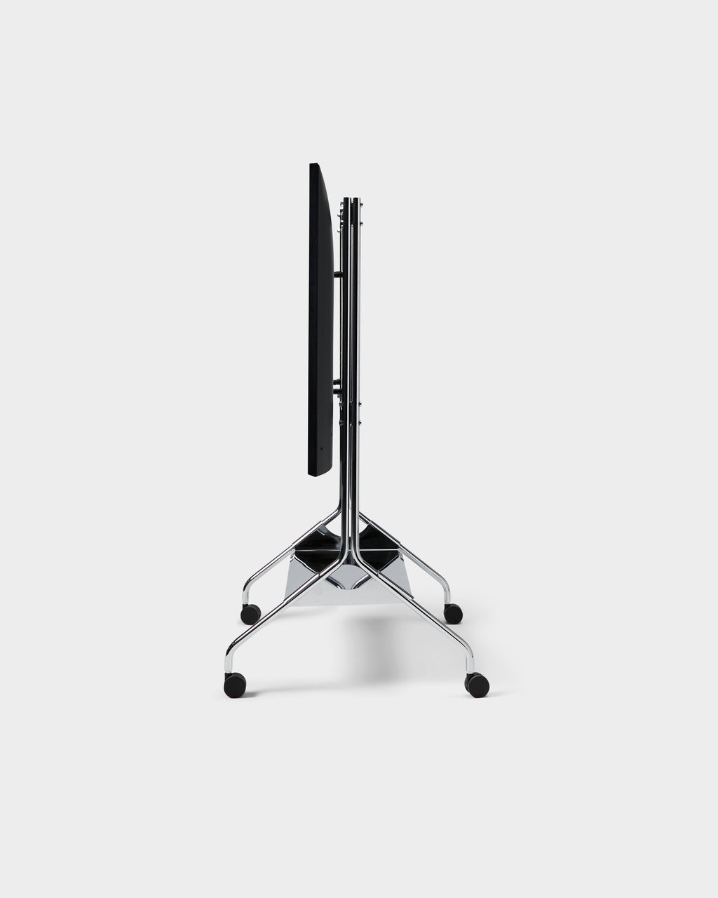 Pedestal Moon Rollin' Tall Stands W/ Wheels 020 Chrome