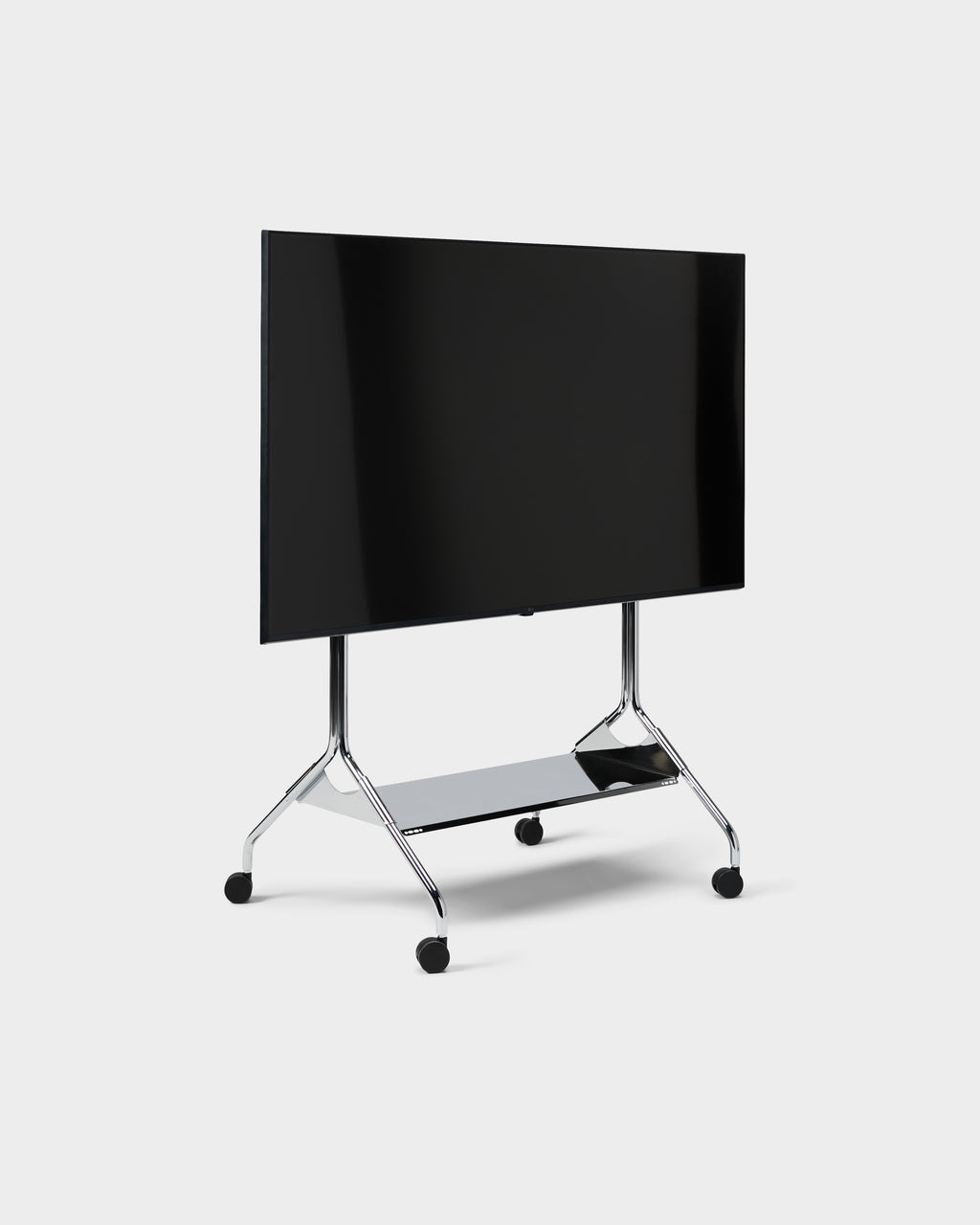 Pedestal Moon Tray Shelf Moon Modules 020 Chrome