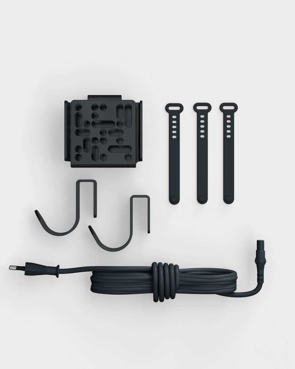 Pedestal Mount Bundle Bundles 001 Charcoal