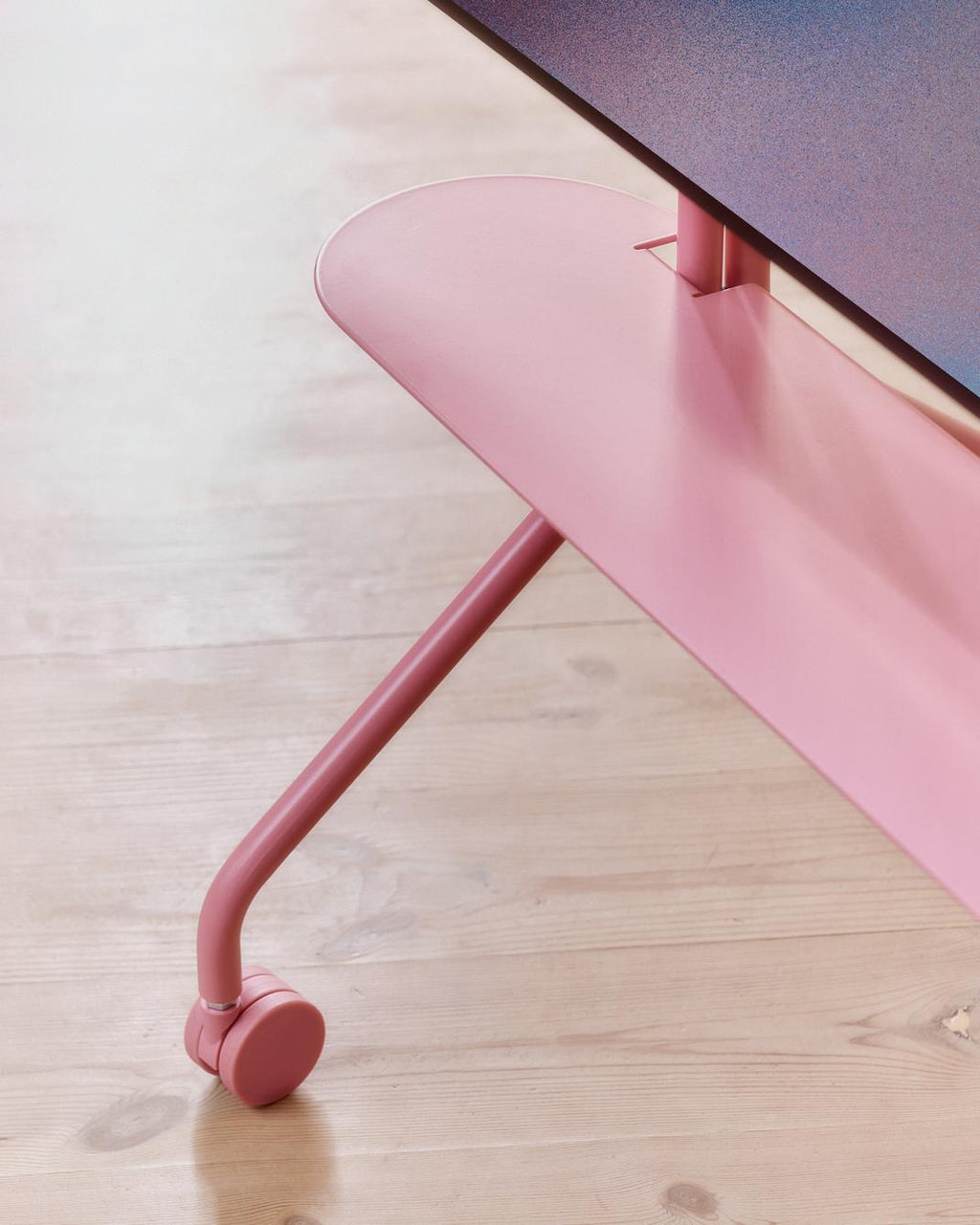 Pedestal Pipe Shelf Shelves 015 Bubble Gum