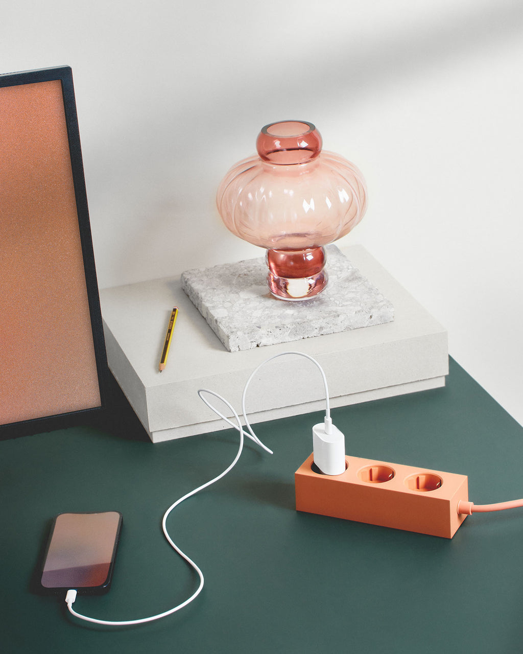 Pedestal Power Bar 2 meters Power Bar 005 Dusty Rose