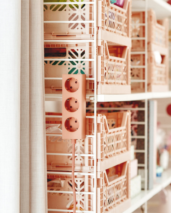 Pedestal Power Bar 5 meters Power Bar 005 Dusty Rose