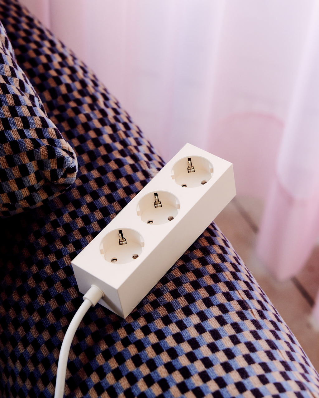 Pedestal Power Bar 5 meters Power Bar 007 Pearl