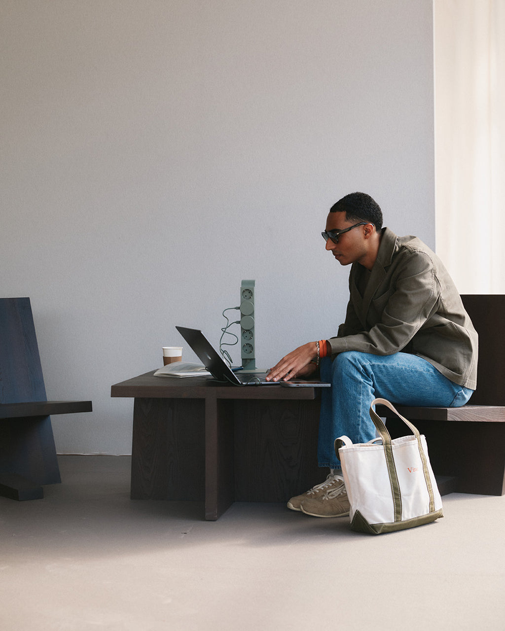 Pedestal Power Tower Power Accessories 019 Mossy Green