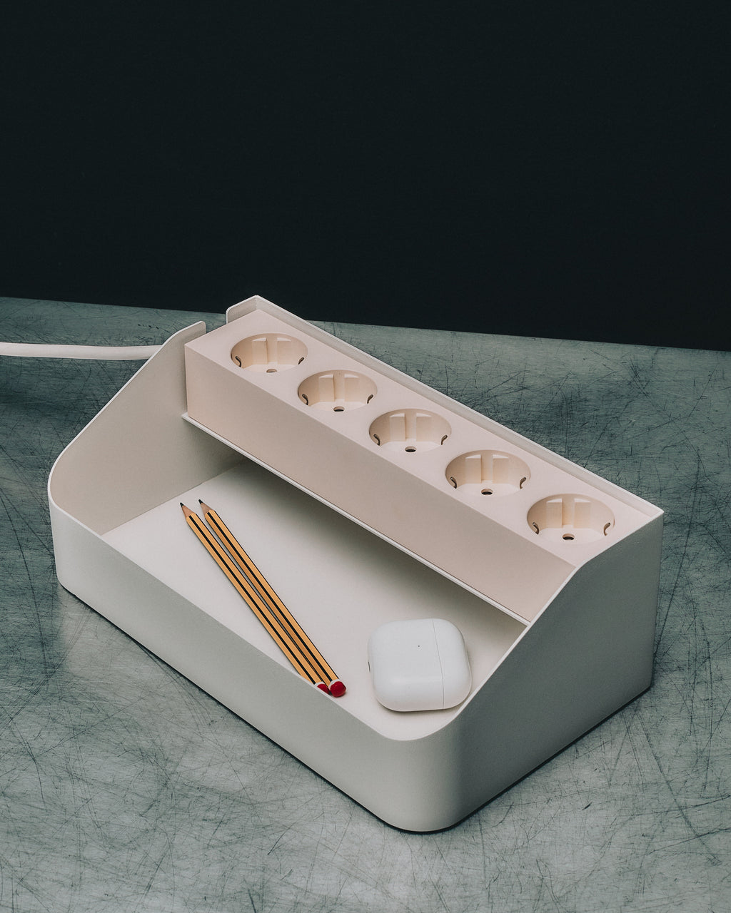 Pedestal Power Tray Power Accessories 007 Pearl