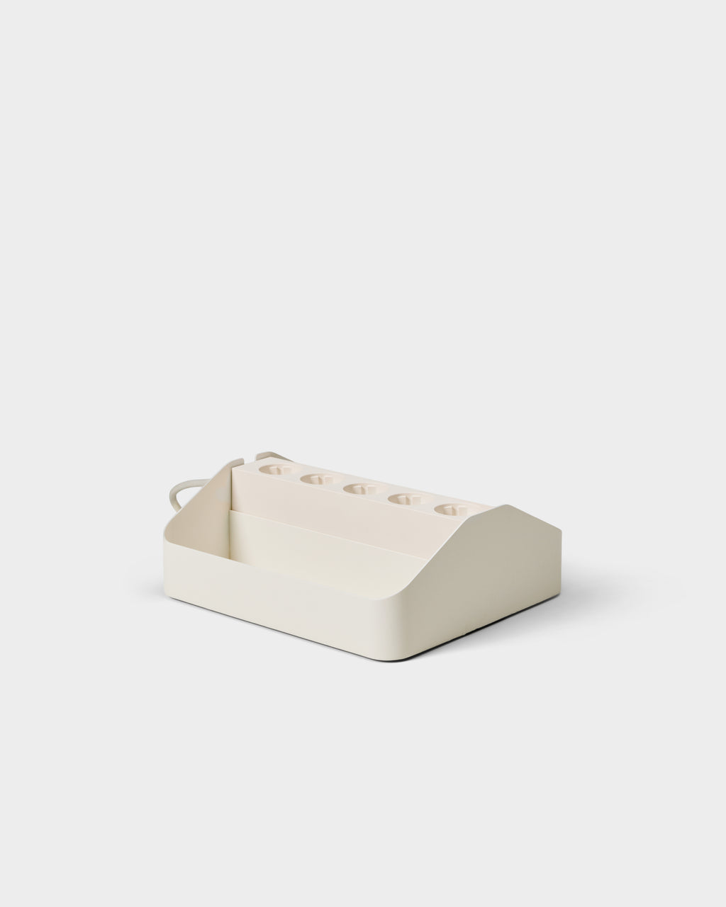 Pedestal Power Tray Double Power Accessories 007 Pearl