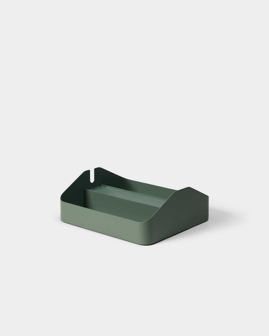 Pedestal Power Tray Double Power Accessories 019 Mossy Green