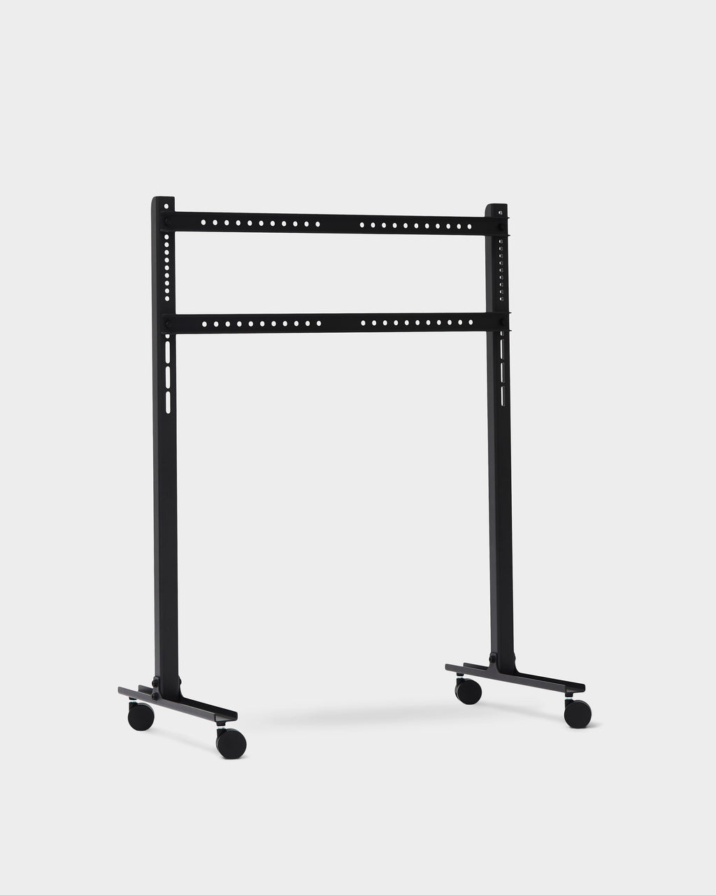 Pedestal Straight Rollin' Stands W/ Wheels 001 Charcoal