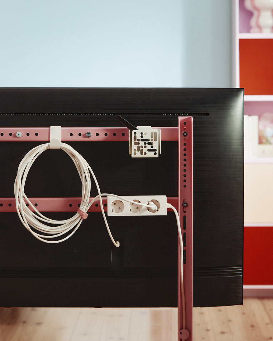 Pedestal Straight Rollin' Stands W/ Wheels 015 Bubble Gum