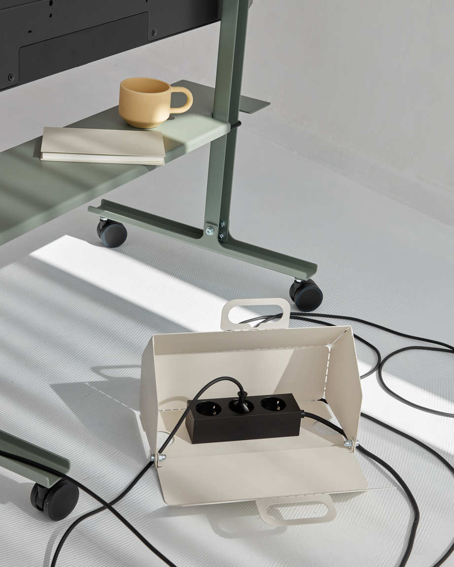 Pedestal Straight Rollin' Stands W/ Wheels 019 Mossy Green