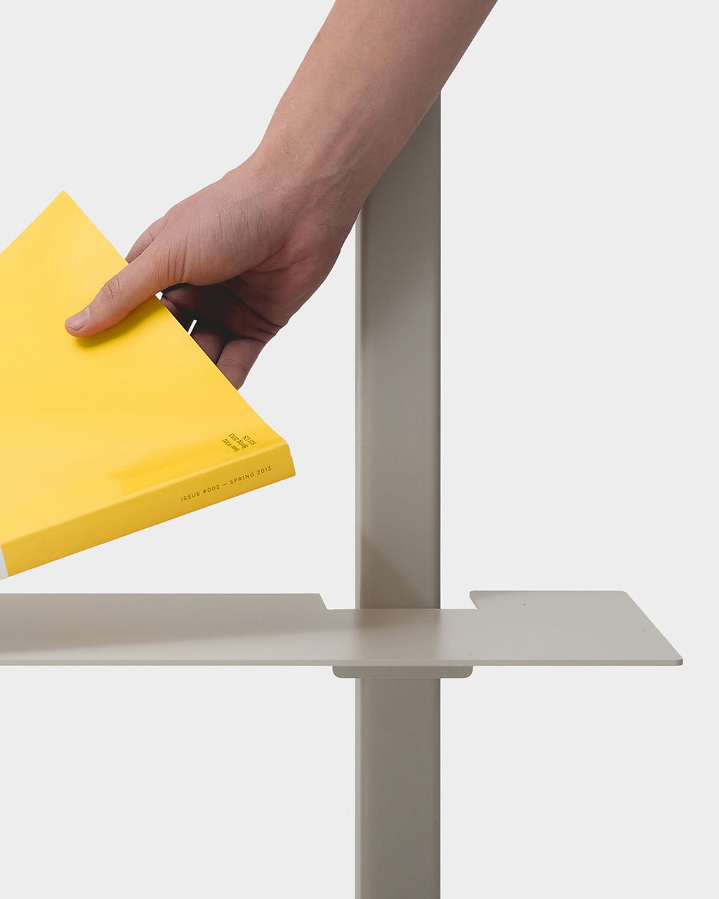 Pedestal Straight Tall Stand TV Stands 003 Mushroom