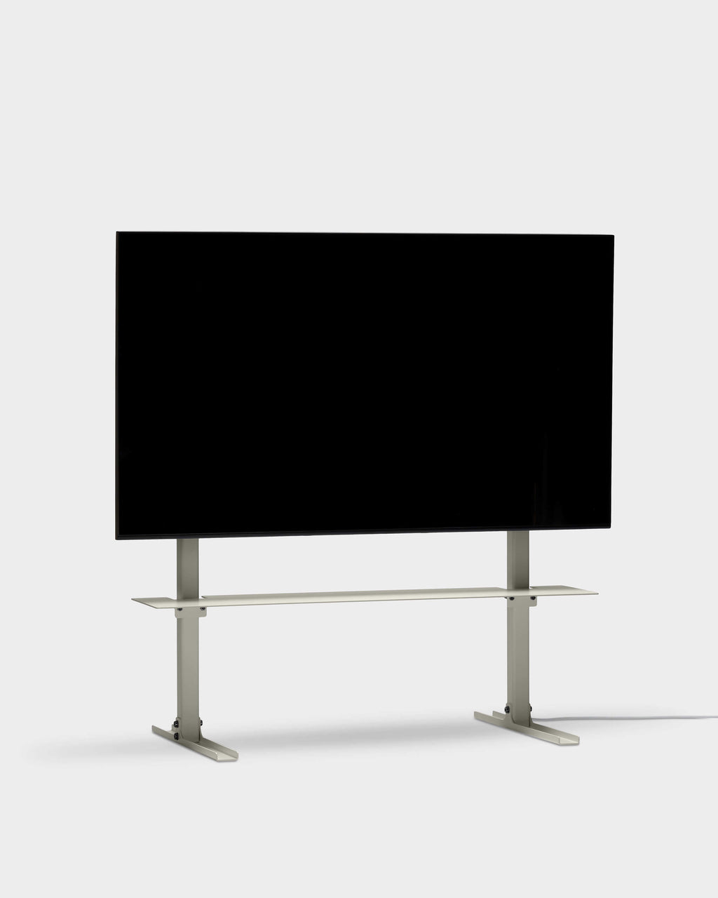 Pedestal Straight Tall Stand TV Stands 003 Mushroom