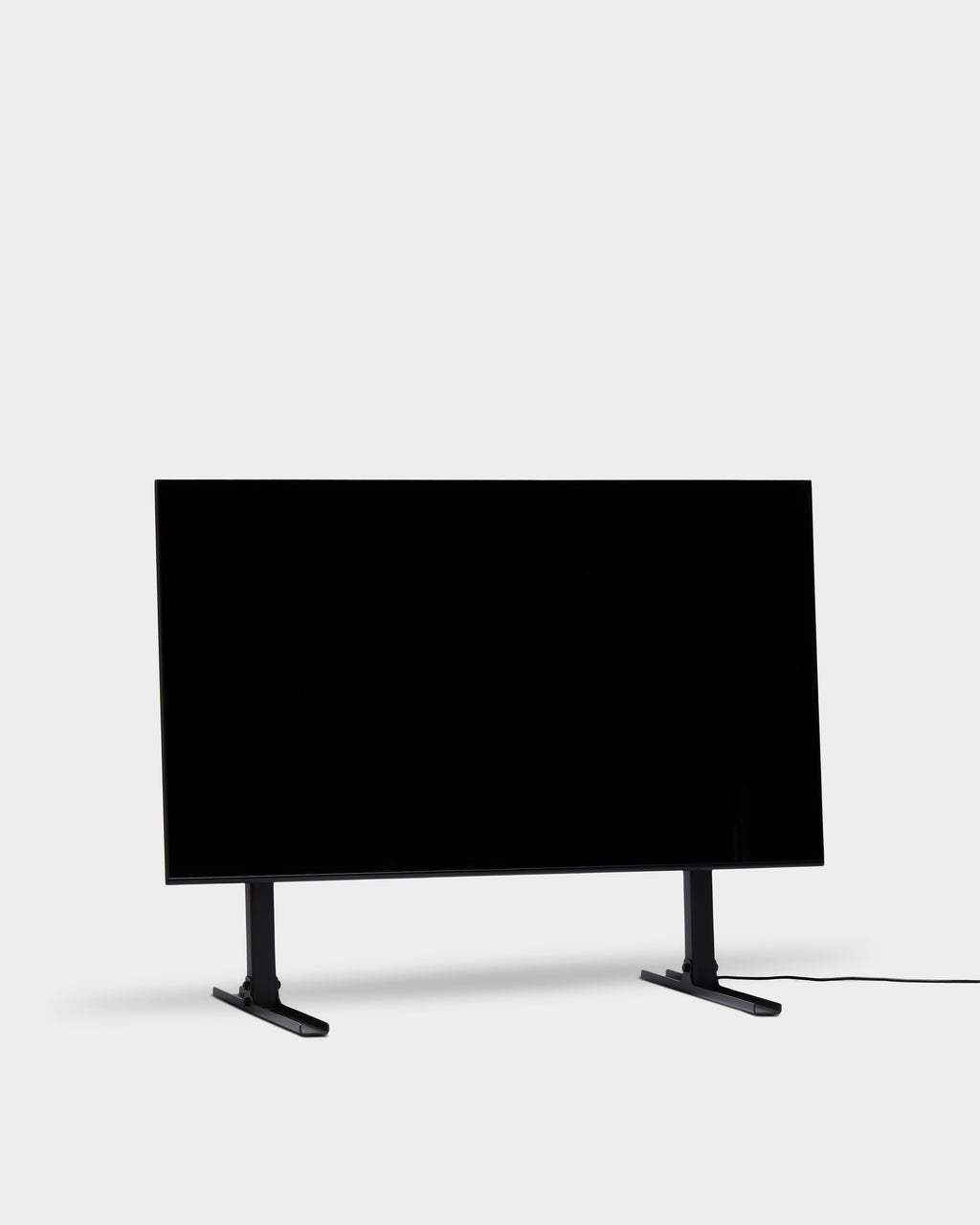 Pedestal Tilted Stand TV Stands 001 Charcoal