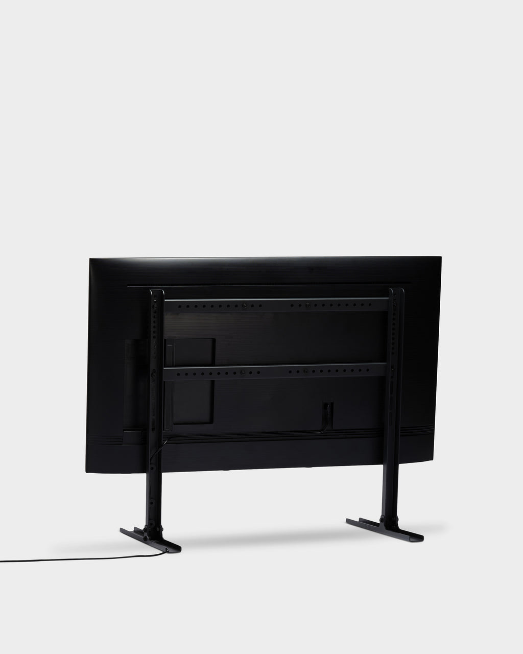 Pedestal Tilted Stand TV Stands 001 Charcoal