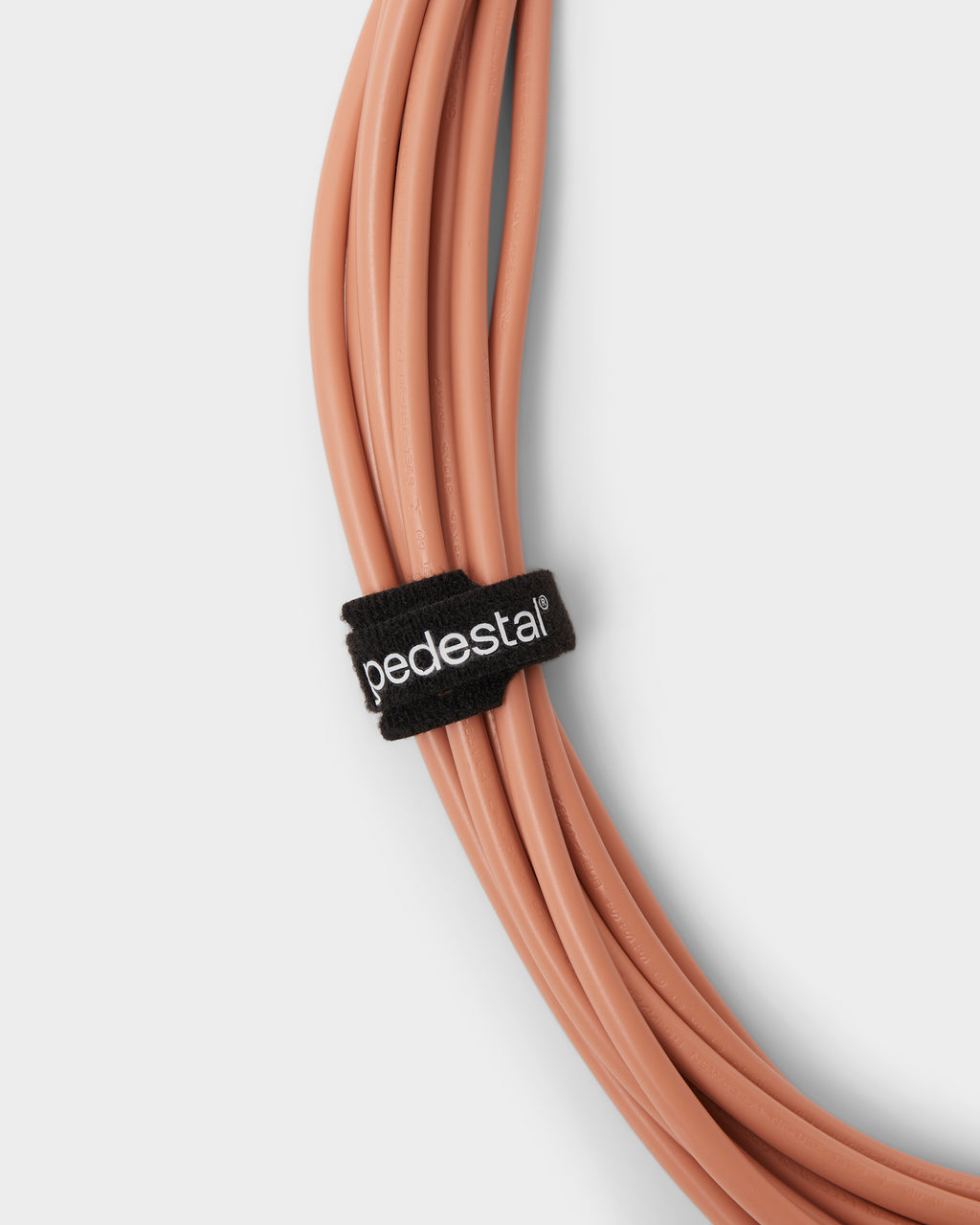 Pedestal Velcro Cable Ties Cable Managers 001 Black