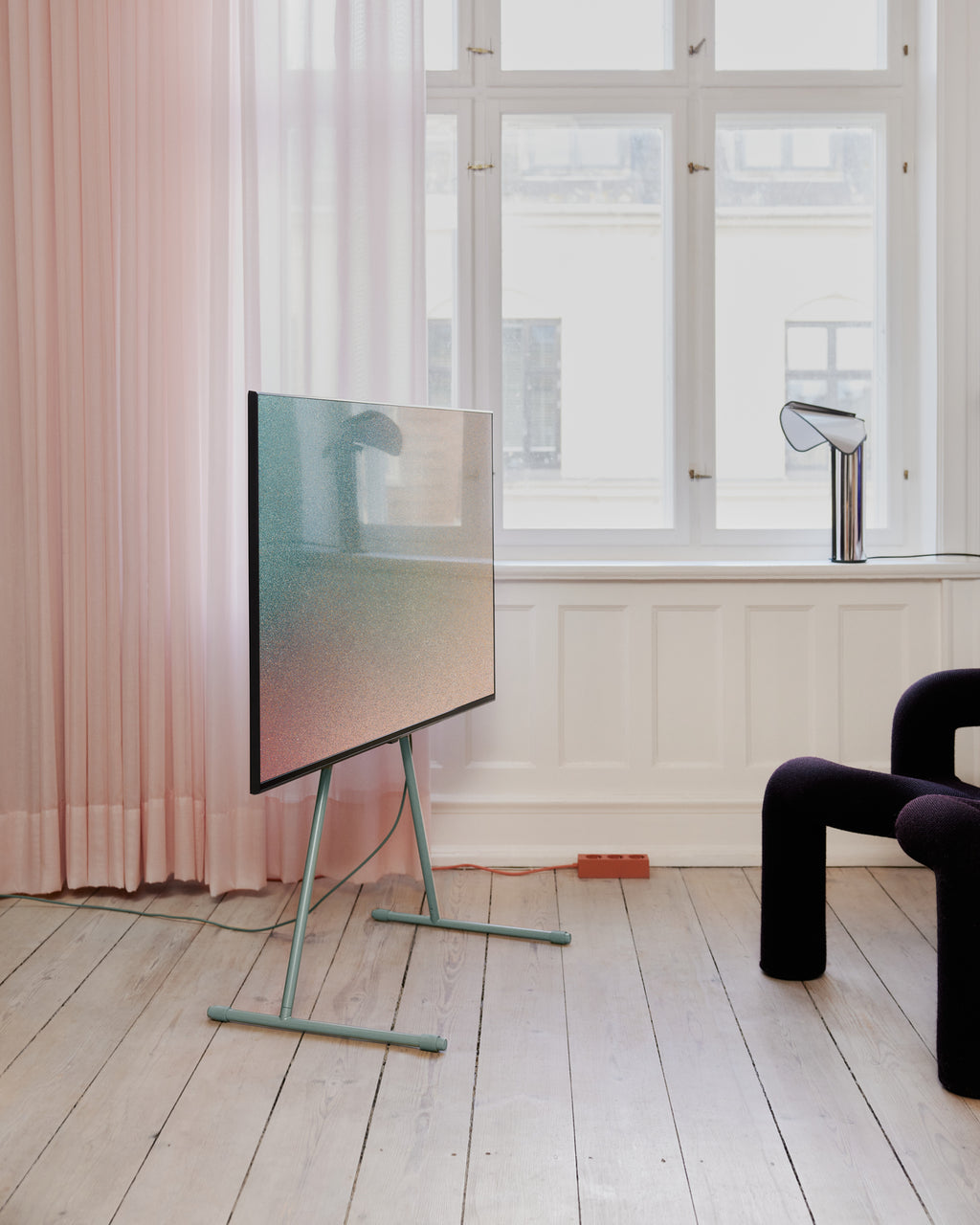 Pedestal Viva TV Stands 019 Mossy Green